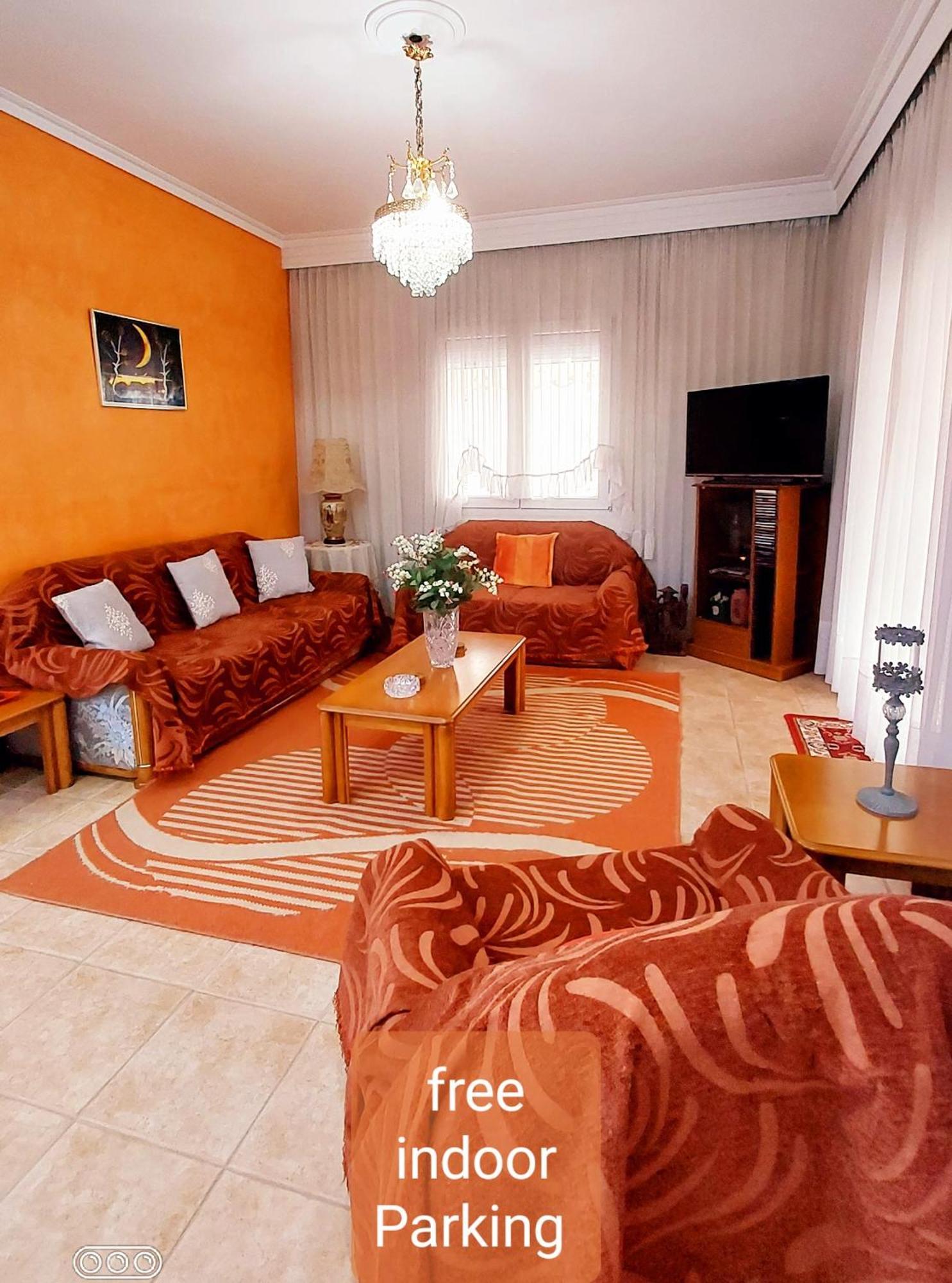 "Home Sweet Home" 3 Bedrooms Big House 110M Free Indoor Parking! Thessaloniki Buitenkant foto